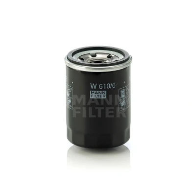 Image de MANN FILTER W 610/6 Filtre à huile M 20 X 1.5 avec un clapet de non retour vissé HONDA: CIVIC 6 Hatchback, CR V 1, CRX 3, FIAT: 500 3 portes