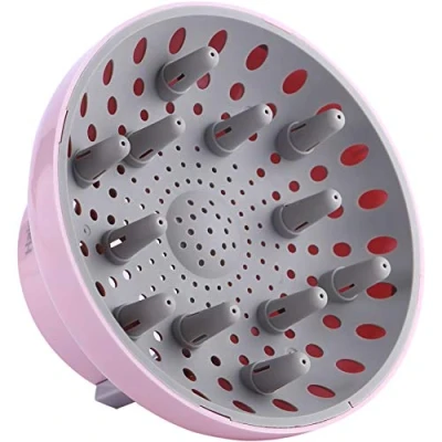 Image de Hairizone Diffuseur universel pour sèche cheveux avec embout D = 4,3 6,6 cm ou ondulés bouclés coiffure, sèches et Gagnez un maximum de volume sans frisottis, Rose