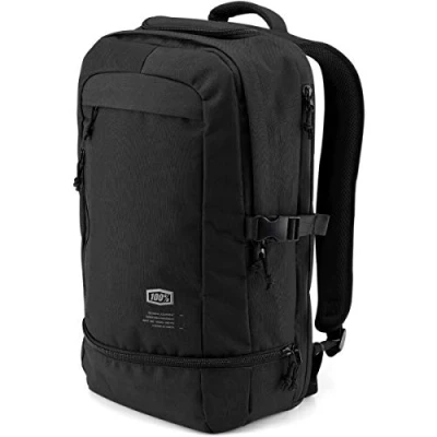Image de 100% CASUAL Transit Backpack Noir Os Sac à Dos de VTT Mixte, Taille Unique