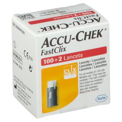 Image de Accu Chek® Fastclix Lancettes
