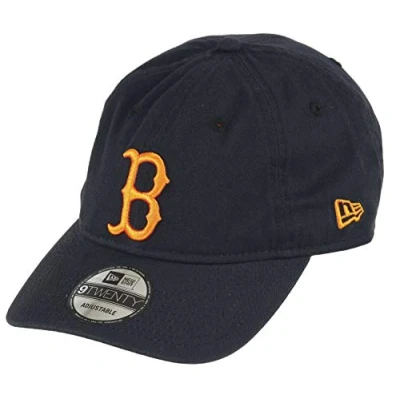 Image de New Era Boston Red Sox 9twenty Adjustable Cap MLB Essential Navy/Orange One Size
