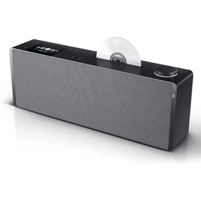 Image de Loewe Klang s3 gris basalte, radio stéréo intelligente avec lecteur CD, 120 watts, DAB+, FM, Spotify Connect,Bluetooth, USB, Internet, numérique