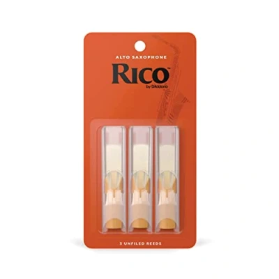 Image de Anches de saxophone Rico alto 1,5 force, 3 Pack