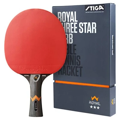 Image de STIGA Royal 3 Etoiles Raquette de Tennis Table Pro Ping Pong Racket