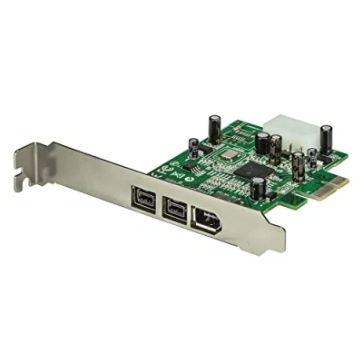 Image de StarTech.com Adaptateur de Carte PCI Express FireWire 3 ports 2b 1a 1394 PCIe 800 / 400 FW (PEX1394B3)