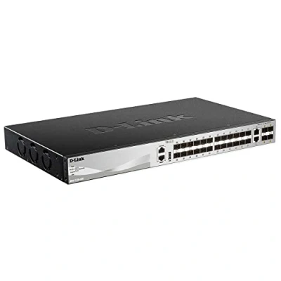 Image de D Link DGS 1210 28P/ME/E commutateur réseau Géré L2/L3 Gigabit Ethernet (10/100/1000) Connexion Ethernet, supportant l&#039;alimentation via ce port (PoE) 1U Neuf