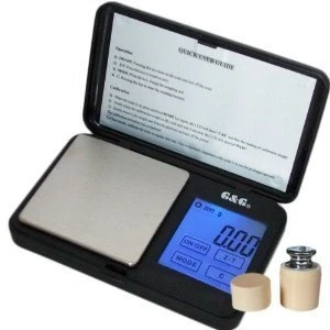 Image de G&amp;G TS Balance de précision numérique 200 g x 0,01 avec poids calibrage 100