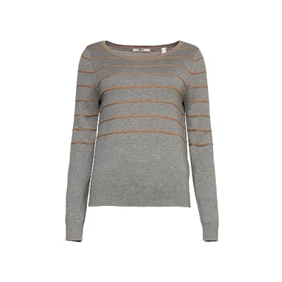Image de ESPRIT 083ee1i303 Sweater, 037/Medium Grey 3, XS Femme