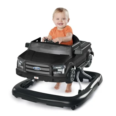Image de Bright Starts, Trotteur et Centre d&#039;Activité Ford F 150, 4 modes de jeu, réglable en hauteur sur 3 positions, sons &amp; lumières, A partir 6 mois