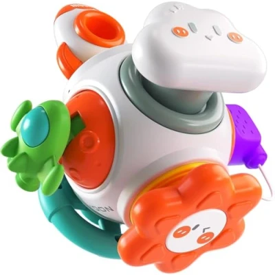 Image de Yitical 6 en 1 Cube d&#039;Activité Jouet Bebe an, Montessori Sensoriel Motricité Enfant 12 18 Mois 2 Educatif Développement Jeux Bébé, Cadeaux pour Garçons Filles