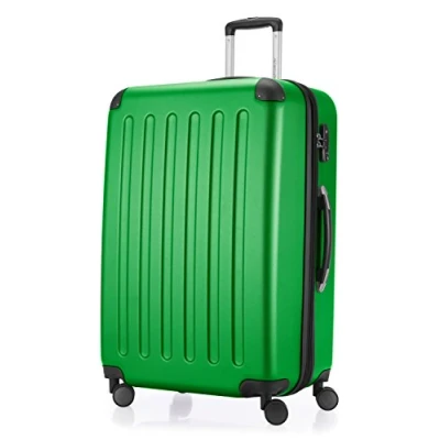 Image de HAUPTSTADTKOFFER Spree Valise plus Grande de soute, Trolley Rigide ABS, TSA, extensible, extra léger, 4 roues, 75 cm, 119 L, Vert