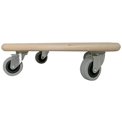 Image de Dörner + Helmer Chariot de transport stable Soft Mini, 290 mm x 85 mm, capacité charge 200 kg, roues en caoutchouc, pour caisses