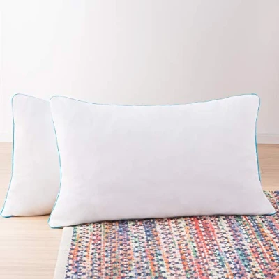 Image de Linenspa 40 x 70 cm Oreiller en flocons de mousse à mémoire forme paquet 2