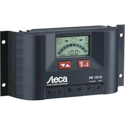Image de Steca charge Régulateur de solaire avec écran LCD et sortie pour 12 V consommateurs jusqu&#039;à 10 A, 1 pièce, pr1010
