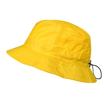 Image de TOUTACOO, Bob de Pluie, Chapeau Ajustable, Aspect Nylon (032 Jaune, S)