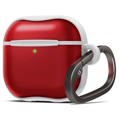 Image de Spigen Classic C1 Coque Compatible avec AirPods 4 (2024) Rubis