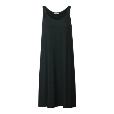 Image de Street One A144567 Robe avec nœud, Vert pin Grove, 42 Femmes