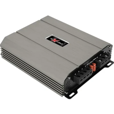 Image de Excalibur X11000.1 Amplificateur Audio Caisson de Basse Voiture Puissant 1 Canal 1500W Ampli pour Subwoofer avec Bass Boost 12 dB, Crossover HPF Full LPF, connexion à distance