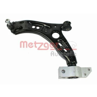 Image de METZGER 58080701 Bras de suspension avec support en caoutchouc, rotule Essieu avant gauche barre oscillant transversal