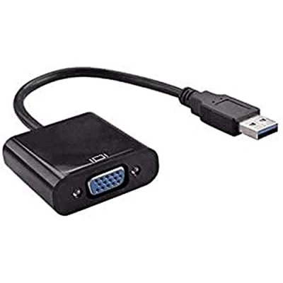Image de Gembird AB U3M VGAF 01 adaptateur graphique USB 1920 x 1080 pixels Noir Neuf