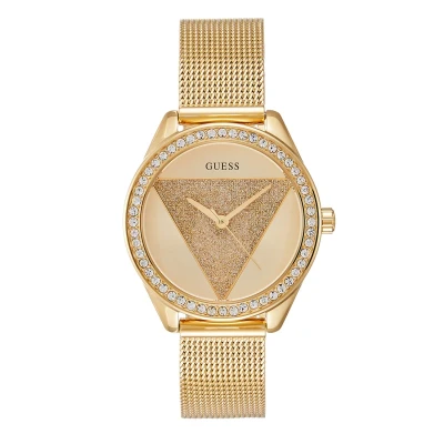 Image de Guess TRI Glitz Montre goldcoloured, Taille: One Size, Gold coloured