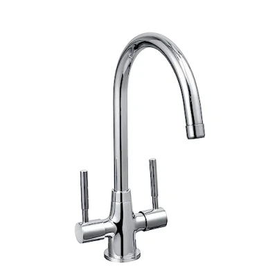 Image de Bristan DU SNK C Dune monobloc Mitigeur d&#039;évier de cuisine mono, Plaqué chrome