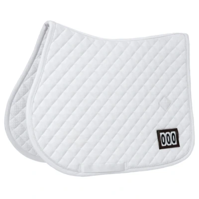 Image de Kentucky Horsewear Tapis de Selle Diamond Competiton Saut Blanc