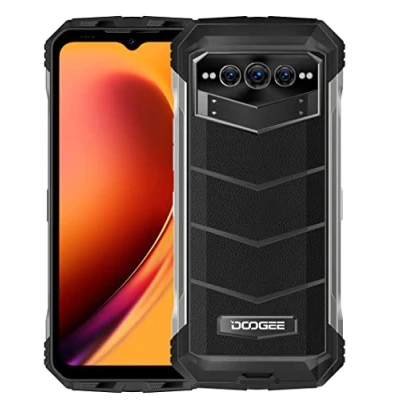 Image de DOOGEE 5G Téléphone Incassable VMAX, 22000mAh Batterie, Dimensity 1080 12Go+256Go, 6.58&#039;&#039; 120Hz FHD+, 108MP Triple AI Caméra(20MP Vision Nocturne), Android 12 IP69K Etanche Smartphone, NFC Noir