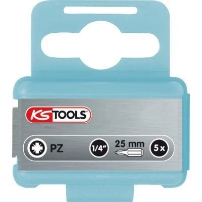 Image de KS TOOLS 910.2219 Bit pour tournevis 6,3 (1/4&quot;)mm (pouces) Acier au nickel chrome