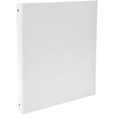 Image de Exacompta réf. 51378E 1 Classeur rigide rembordé PP 4 anneaux ronds diamètre 30 mm Dos 40 Dimensions extérieures : 32 x 26 cm Format à classer A4 Coloris blanc