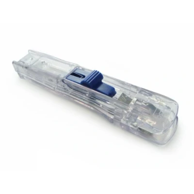 Image de Rapesco RC6008SS Supaclip 60 Distributeur Transparent avec 8 Pinces en Acier Inoxydable