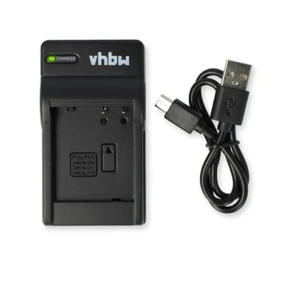 Image de Câble de chargement USB pour appareil photo, caméscope batterie Casio NP 80, 82, 82DBA. Tension d&#039;entrée: 100 240 V. …