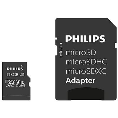 Image de Philips FM12MP45B/00 mémoire flash 128 Go MicroSDXC UHS I Classe 10 Neuf