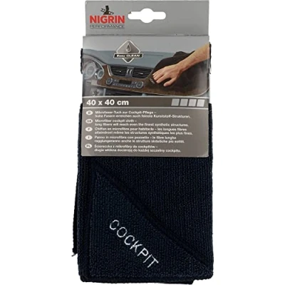 Image de NIGRIN 71117 Chiffon en Microfibres pour Habitacle