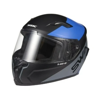 Image de KSK SWABLU004 Casques intégraux bleu/noir XL, 60 cm ECE 22.06