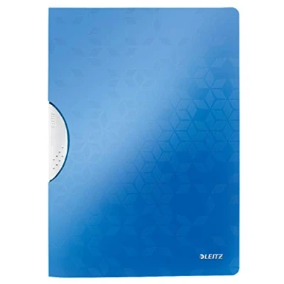 Image de Leitz 41850036 Chemise à clip Bleu Métallisé