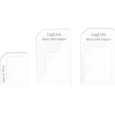 Image de LogiLink AA0047 Adaptateur Sim Card Blanc