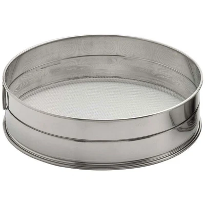 Image de Weis 15722 Tamis à Farine Acier Inoxydable Argent 22 x 8 cm