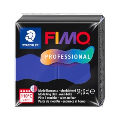 Image de STAEDTLER 8040 3 ST Pâte à modeler Fimo Prof 57 g Bleu roi standard