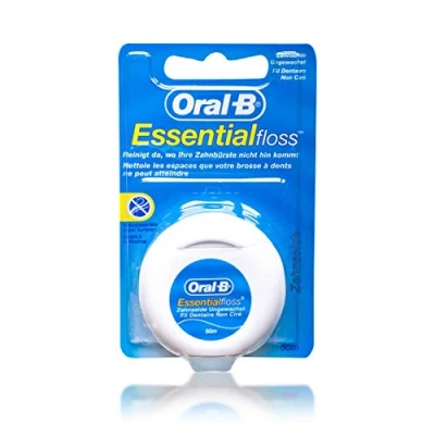 Image de Oral B Essentialfloss Lot de 5 fils dentaires non ciré x 50 m