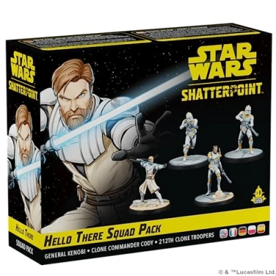 Image de Atomic Mass Games Asmodee Star Wars™ Shatterpoint : Salut à tous ! (Escouade) Jeux de société figurines Jeu d&#039;escarmouche A partir 14 ans 2 joueurs Version française