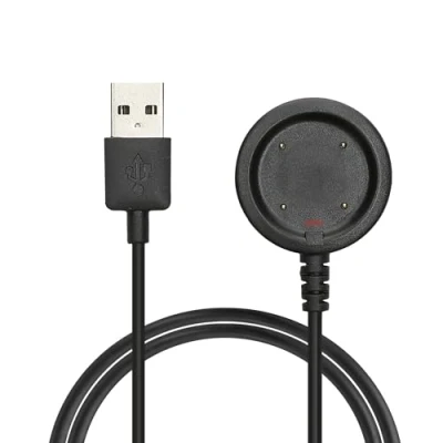 Image de kwmobile Câble USB compatible avec Polar Vantage V / V2 M/Ignite/Ignite 2 Grit X Pro/Grit rechange chargeur fitness tracker montre connectée noir
