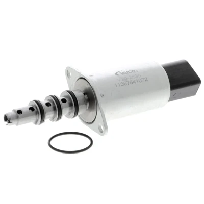 Image de VAICO V20 2135 Valve de commande, réglage d&#039;arbres à came Côté d&#039;échappement, d&#039;admission avec bague d&#039;étanchéité Q+, Première Monte