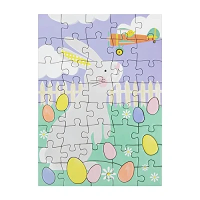 Image de Talking Tables Lapin Lot de 50 pièces Puzzle Pâques Sac fête pour Enfants à partir 3 Ans