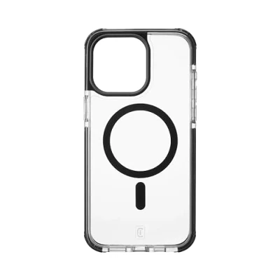 Image de Cellularline Tetra Force Strong Guard Mag iPhone 15 Pro Max Etui Ultra protectrice Compatible avec l&#039;écosystème Apple Magsafe Transparent