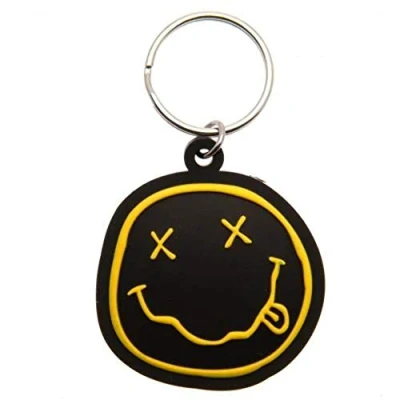 Image de Nirvana Porte Clés Smiley Multicolore