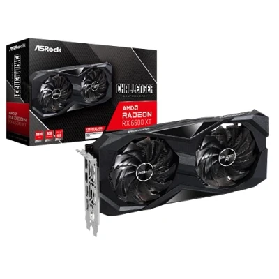 Image de Asrock Challenger RX6600XT CLD 8GO AMD Radeon RX 6600 XT GDDR6 Neuf