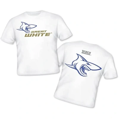 Image de Zebco Great White T shirt XXL pêche