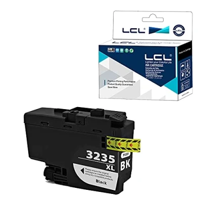 Image de LCL Compatible Cartouche d&#039;encre LC 3235 LC3235 XL LC3235XL 3235XLBK LC3235XLBK Pigment （1Noir） Remplacement pour Brother DPC J1100DW, MFC J1300DW