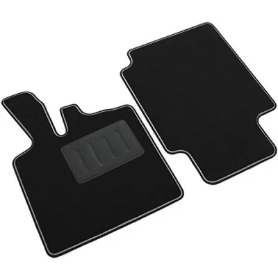 Image de ilTappetoAuto SPRINT04200 Ensemble de tapis sol PP (polypropylène) avant 2 noir Sur mesure